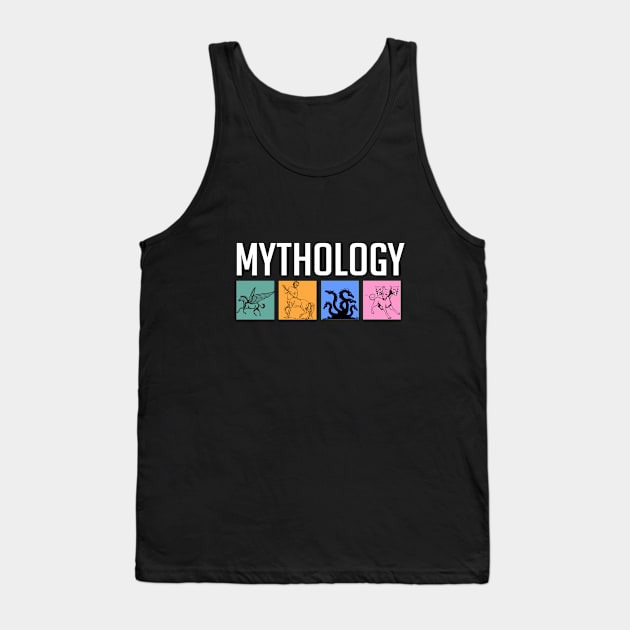 Greek Mythology Tank Top by cypryanus